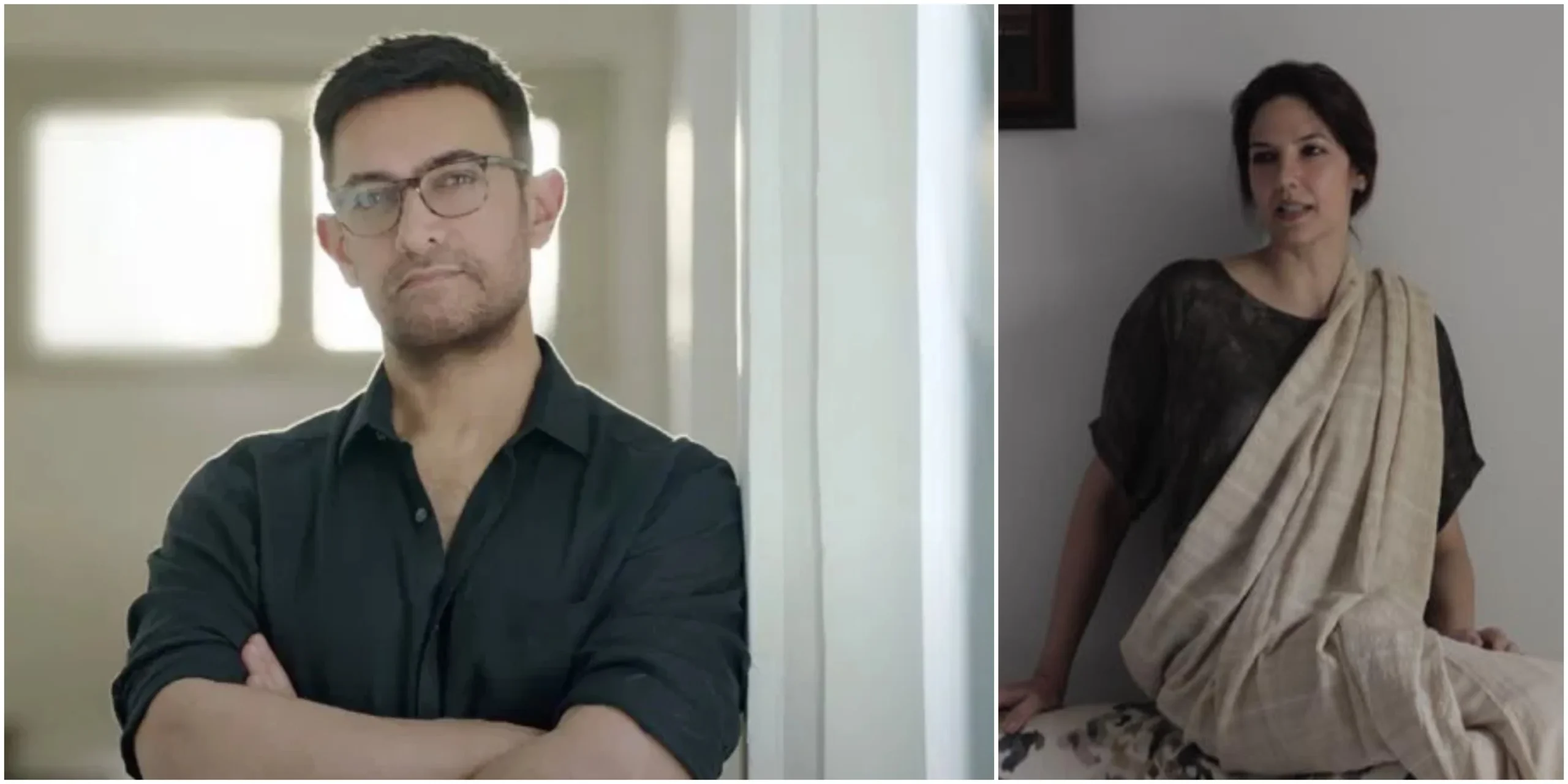 Aamir Khan and Gauri Spratt