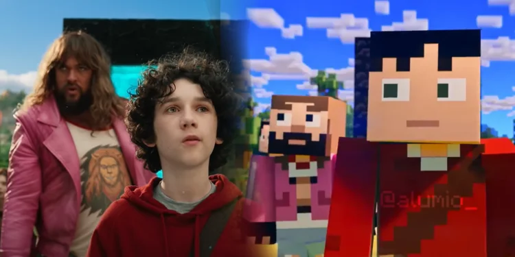 A Minecraft Movie Voice Cast : New Skin