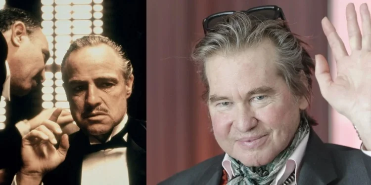 Marlon Brando and Val Kilmer