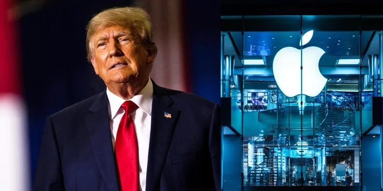 US tariffs on Apple Stock